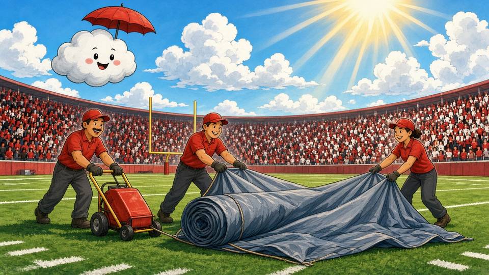 Georgia vs. Alabama weather tracker: SEC officials expect game to be played on time despite messy forecast – CBS Sports